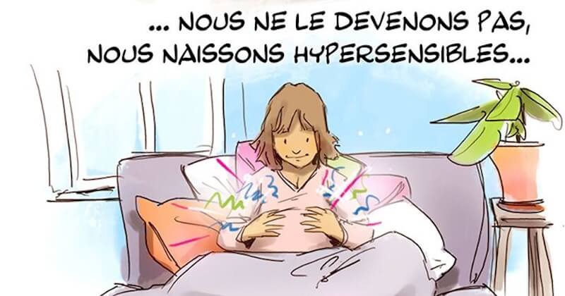 	 10 illustrations qui parleront à tous les hypersensibles