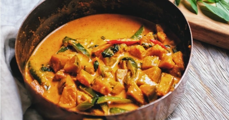 Recette Curry Au Butternut Et Au Lait De Coco