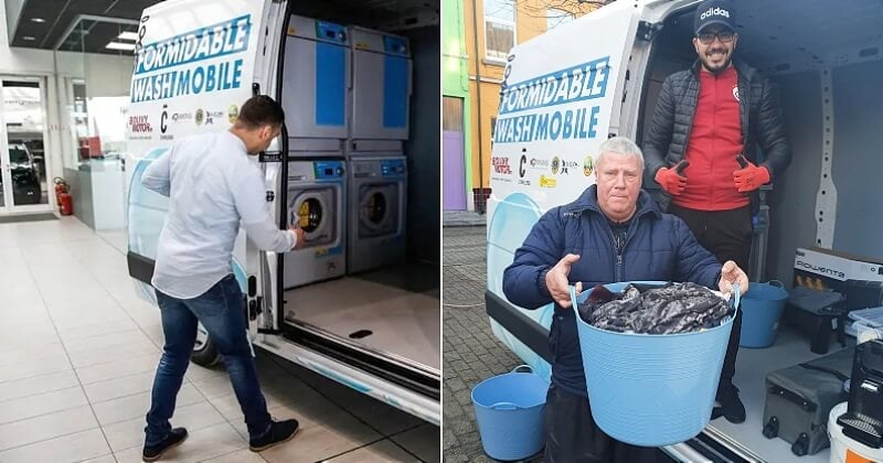 Charleroi : un fourgon sillonne la ville pour permettre aux sans-abri de prendre une douche et laver leurs vêtements