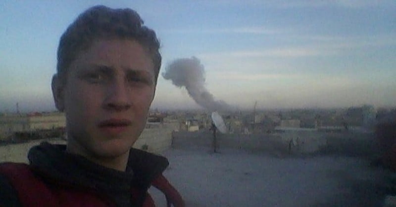 Ce jeune syrien de 15 ans filme les bombardements qui frappent la Ghouta orientale et appelle le monde à se mobiliser pour arrêter les massacres