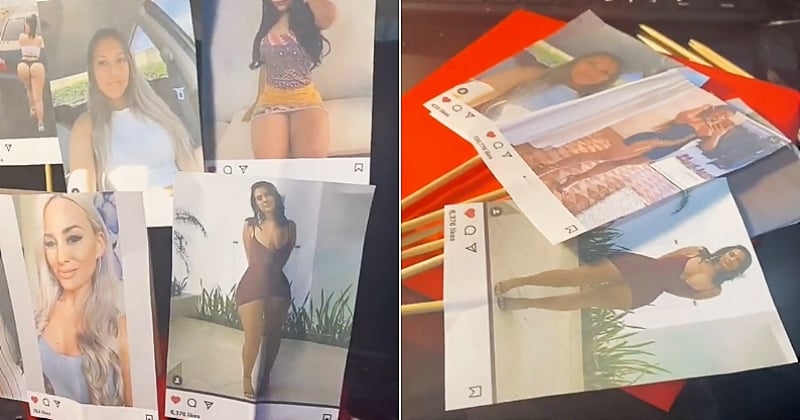 Saint-Valentin : elle offre à son mari des photos de toutes les femmes qu'il a likées sur Instagram