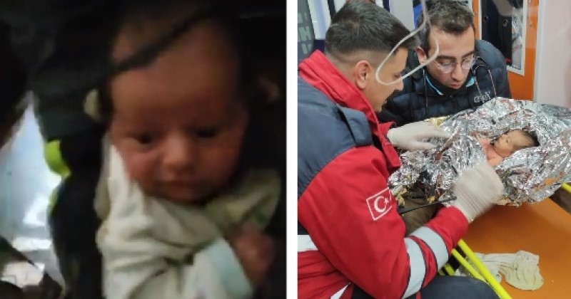 Miracle en Turquie, un bébé de 10 jours et sa maman ont été sauvés des décombres après le terrible séisme