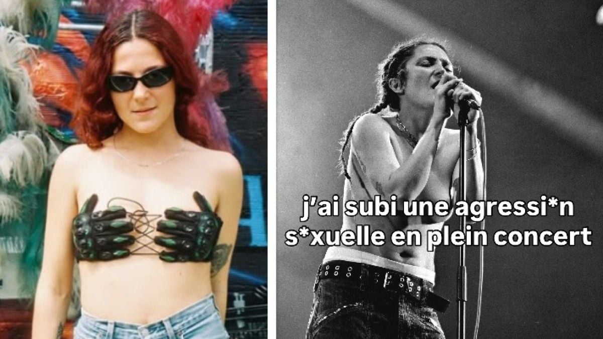 En plein concert, elle subit une agression sexuelle mais décide de poursuivre son show... seins nus