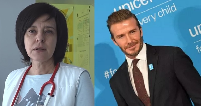 David Beckham confie son Instagram et son Facebook, réunissant 127 millions d'abonnés, à une médecin ukrainienne