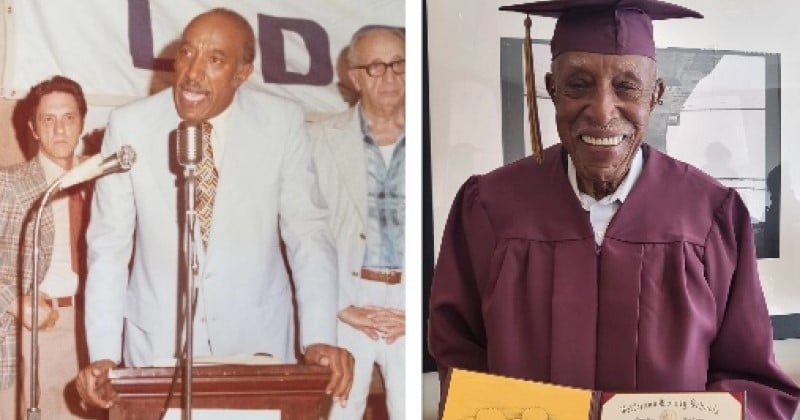 États-Unis : cet homme âgé de 101 ans a obtenu son diplôme universitaire