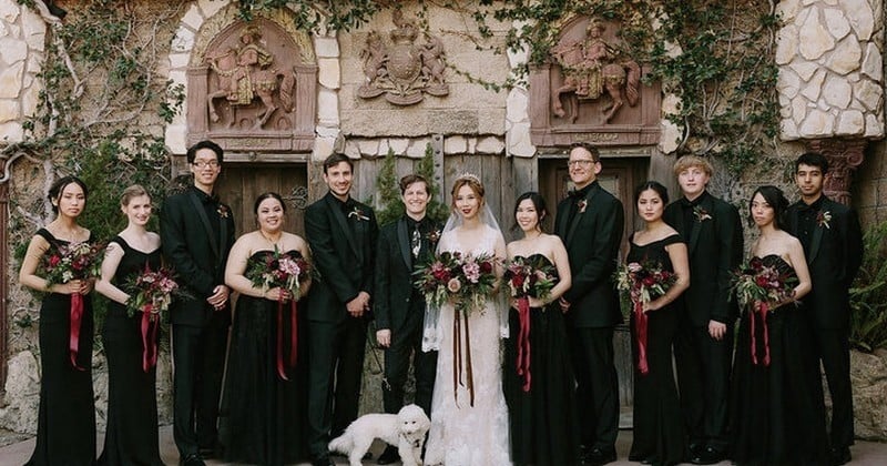 Ce couple s'est dit « oui » en organisant un mariage sur le thème de Harry Potter : magnifique !