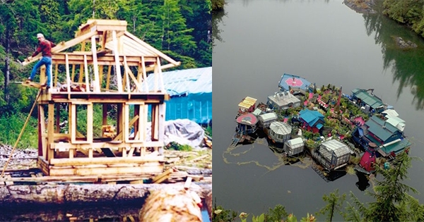 Ce couple a passé 20 ans à construire sa propre île, auto-suffisante en nourriture et en énergie.... Ça fait rêver !