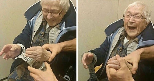 À 99 ans, cette grand-mère a été arrêtée et mise en prison... « parce qu'elle voulait vivre ça une fois dans vie, avant de mourir » ! Les photos sont drôles et touchantes