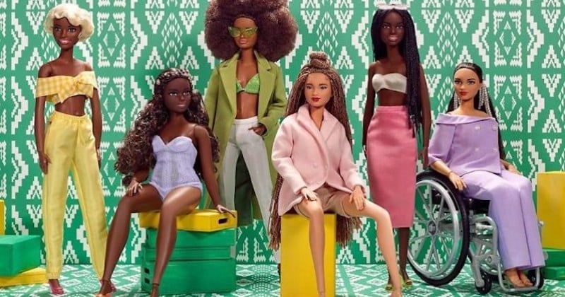 Mattel a lancé une nouvelle collection de poupées honorant la diversité de la femme noire