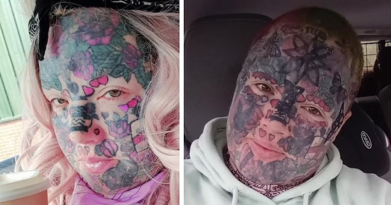 Elle se tatoue pour surmonter un terrible traumatisme, mais ses 800 tatouages ont détruit sa vie