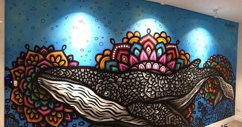 Danilo Roots, un artiste qui peint de sublimes fresques sur les murs