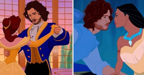 Jon Snow remplace les princes Disney dans 8 illustrations ! Le résultat est magique !