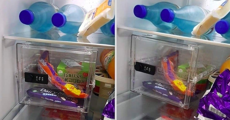 Excédé par la gourmandise de sa petite amie, il installe un... coffre-fort dans le frigo pour ne pas qu'elle mange tout le chocolat