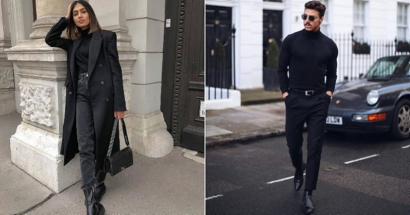 S'habiller en noir renvoie une image d'intelligence, de sex-appeal et de confiance en soi, selon une étude