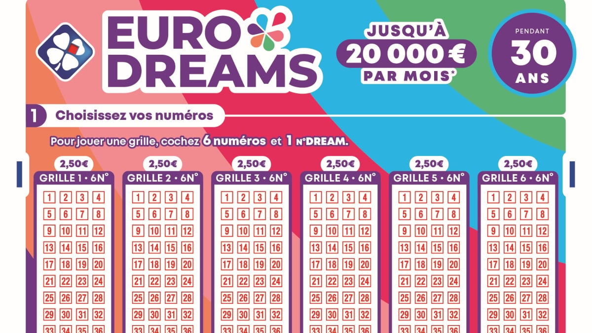 Premier tirage d'EuroDreams : deux Français remportent 20 000 euros par mois pendant 30 ans !