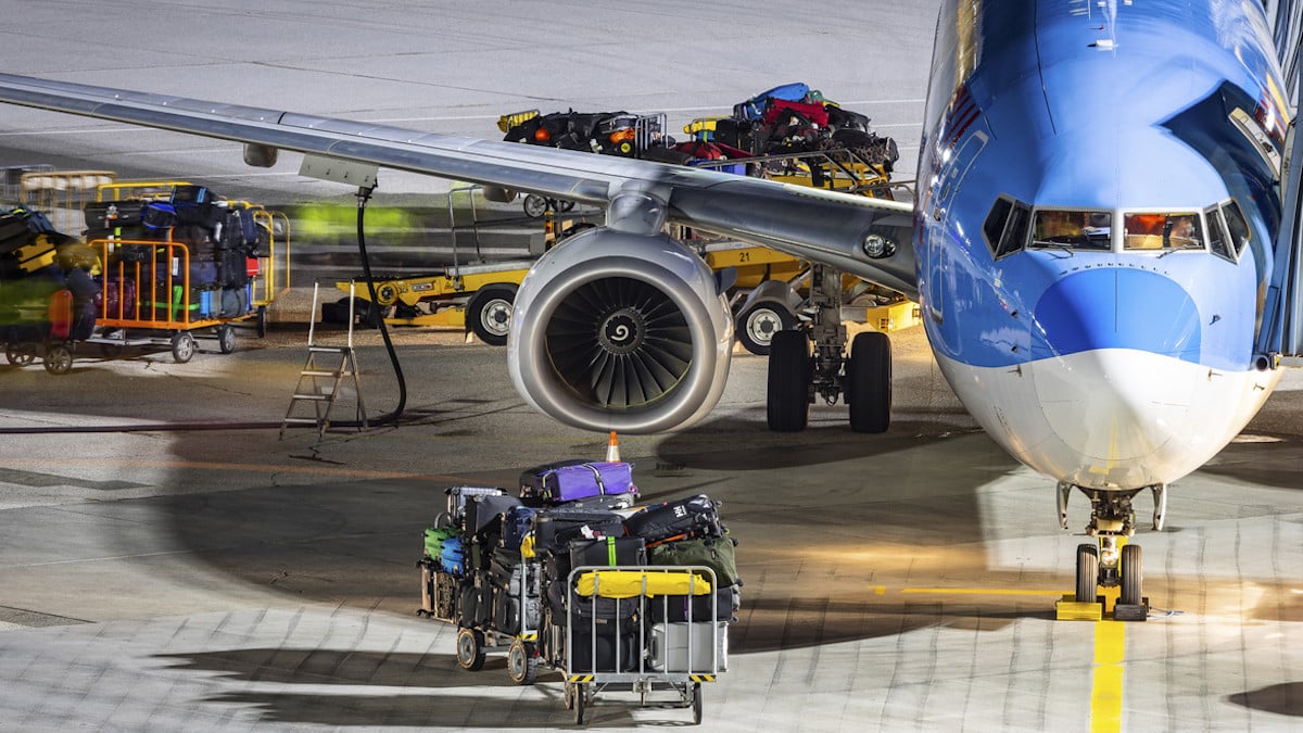 Coincé dans la soute d'un avion prêt à décoller, ce bagagiste échappe de peu à la mort grâce aux passagers