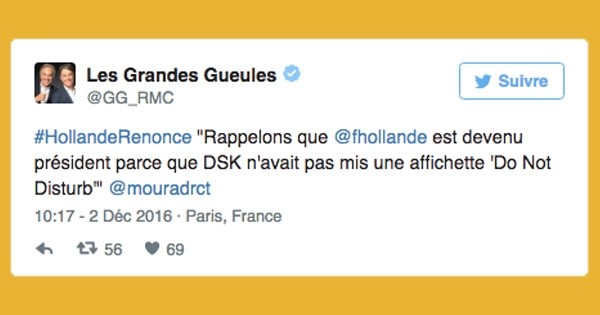 François Hollande renonce à la Présidentielle de 2017 : 35 réactions très drôles trouvées sur Twitter 