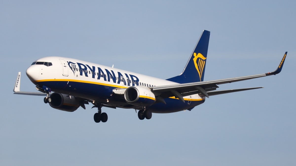 Un avion Ryanair