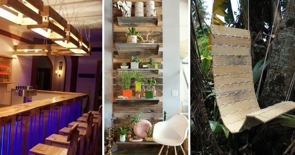 24 idées pour recycler des palettes en bois - Blog Un Grand Marché