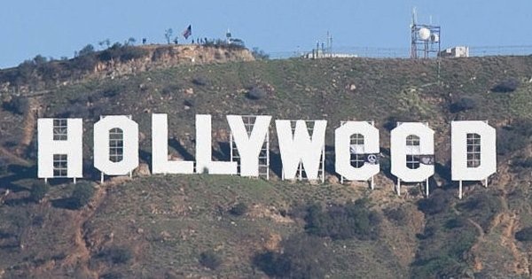 Au cours du passage à la nouvelle année, Hollywood est devenu... Hollyweed !