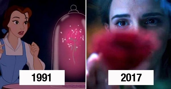La « Belle et la Bête » avec Emma Watson : cette nouvelle vidéo prouve que le teaser du film est le même que celui du dessin animé de 1991 ! Regardez :
