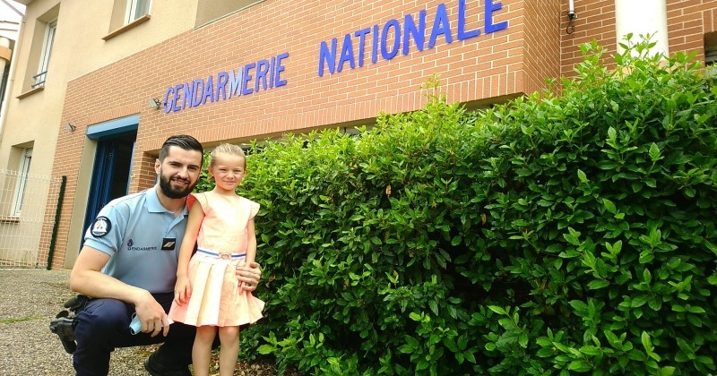 Lot-et-Garonne : un gendarme a sauvé la vie d'une petite fille qui était en train de s'étouffer