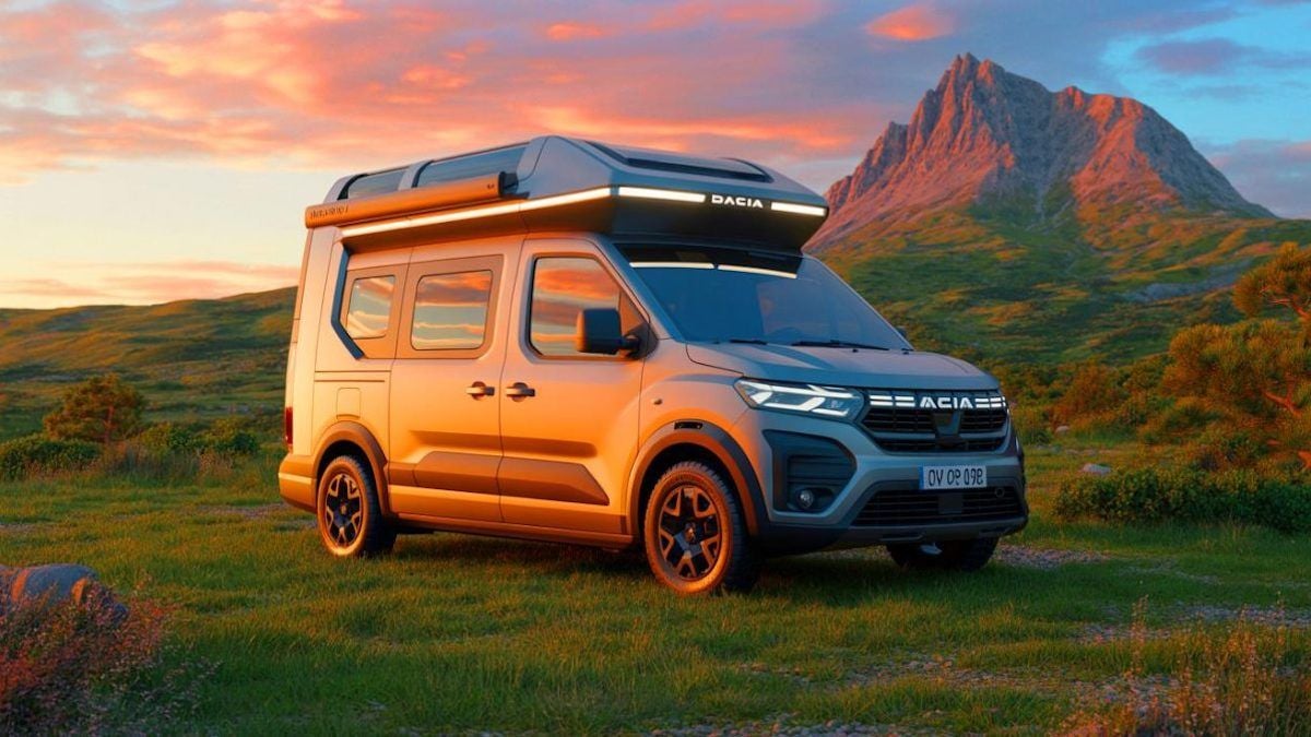 Un camping car Dacia imaginée par IA