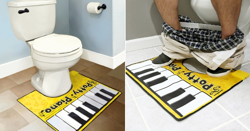 Voici le « Potty Piano », l'objet parfait pour ne plus jamais s'ennuyer aux toilettes
