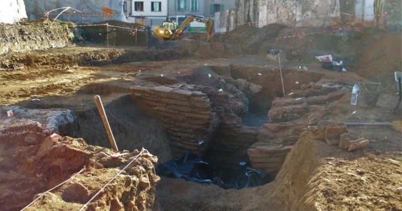 Seine-et-Marne : à Melun, des archéologues ont trouvé un four à tuilier de l'époque gallo-romaine