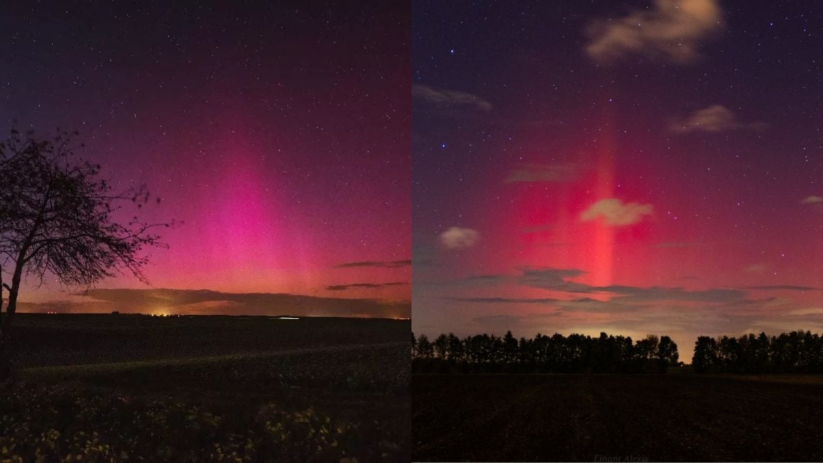 Des aurores boréales observées près de Dijon, un spectacle rarissime en basse altitude
