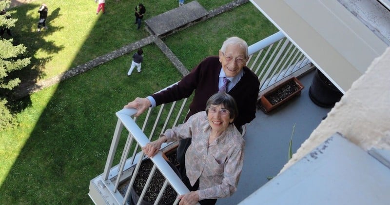 À Lyon, un centenaire voit ses voisins lui faire une fête d'anniversaire surprise depuis les balcons de leur résidence