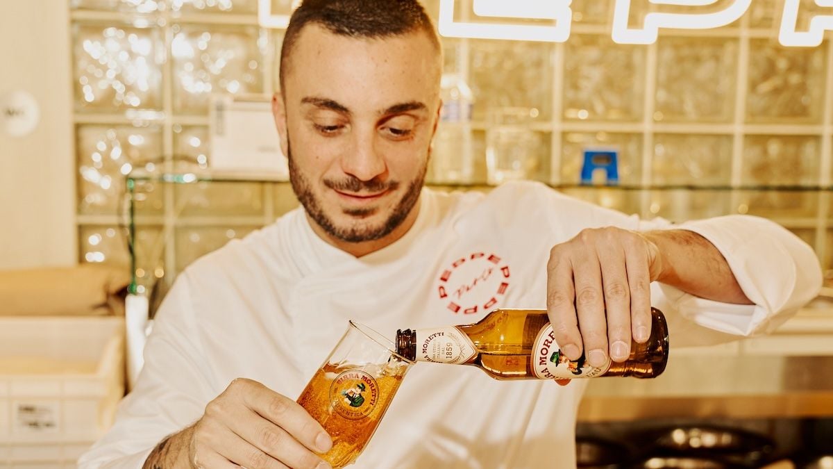 Birra Moretti x Peppe Cutraro : quand deux savoir-faire italiens créent une recette de pizza inédite !