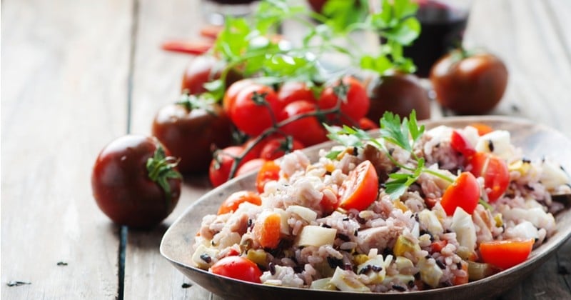 Pour vos repas d'été, misez sur l'incontournable salade de riz !