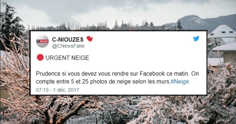 Youpi, il a neigé ! 18 tweets qui résument l'état d'esprit des gens face à la neige