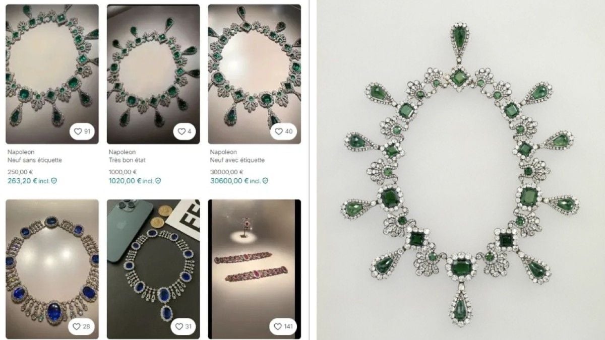 Les fausses annonces sur Vinted / Le collier de l'impératrice Marie-Louise