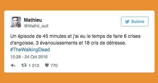 28 tweets drôles qui prouvent que personne ne se remet de ce qui s'est passé dans The Walking Dead