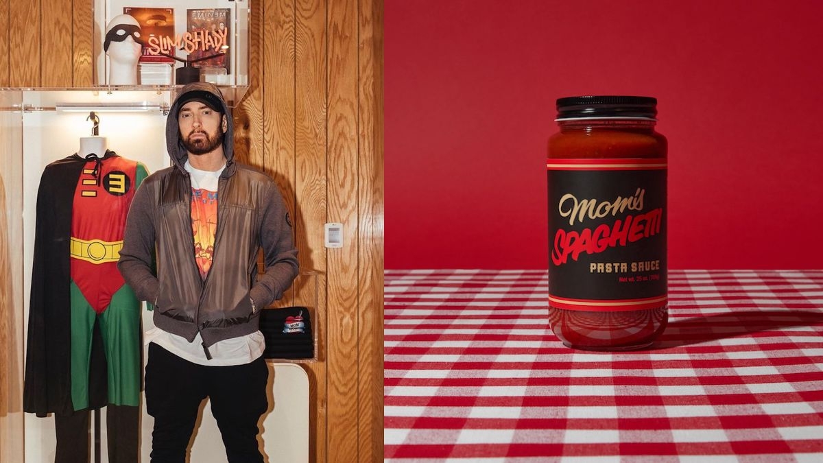 En hommage à sa chanson culte, Eminem met (enfin) en vente sa sauce tomate «Mom's Spaghetti» !