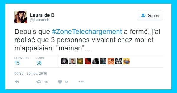 21 tweets qui réagissent avec humour et tristesse sur la fermeture du site Zone Téléchargement