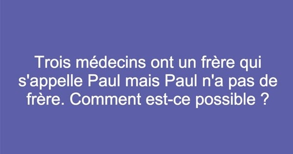 12 petites énigmes qui ne sont pas des plus simples à résoudre !