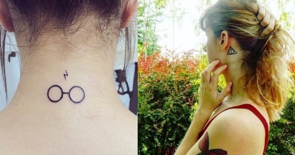 20 tatouages minimalistes sur le thème de Harry Potter : le 17ème est top, non ? 