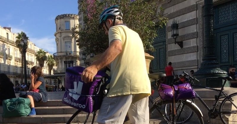 À 76 ans, il travaille comme livreur pour s'occuper de sa femme handicapée