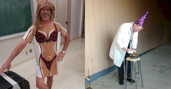 18 photos qui prouvent que les profs ont un sens de l'humour qui peut vous surprendre !