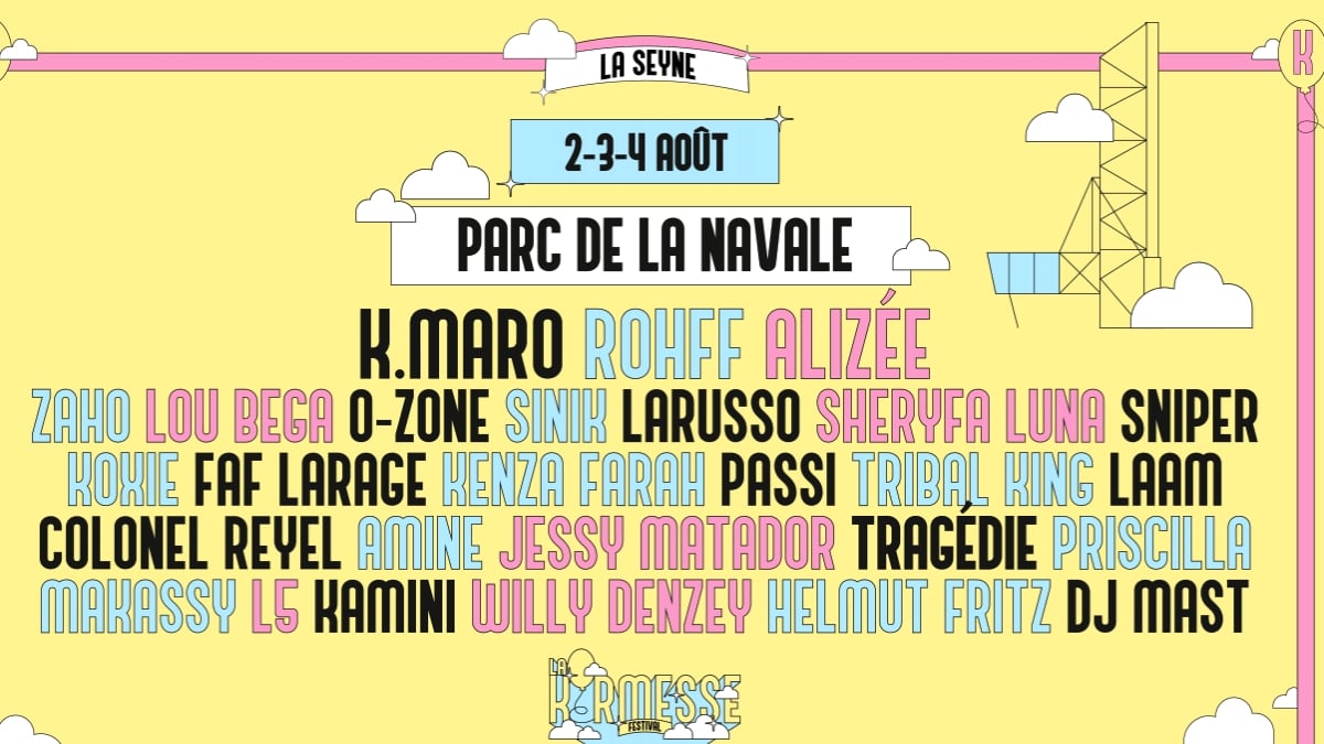 Le Kermesse Festival est de retour en 2024, préparez-vous à vibrer sur les meilleurs sons des années 2000 !