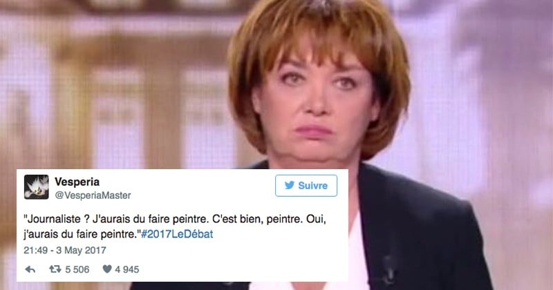 20 tweets hilarants à ne pas manquer sur les journalistes du débat de l'entre-deux-tours, qui n'ont pas pu en placer une : à mourir de rire !