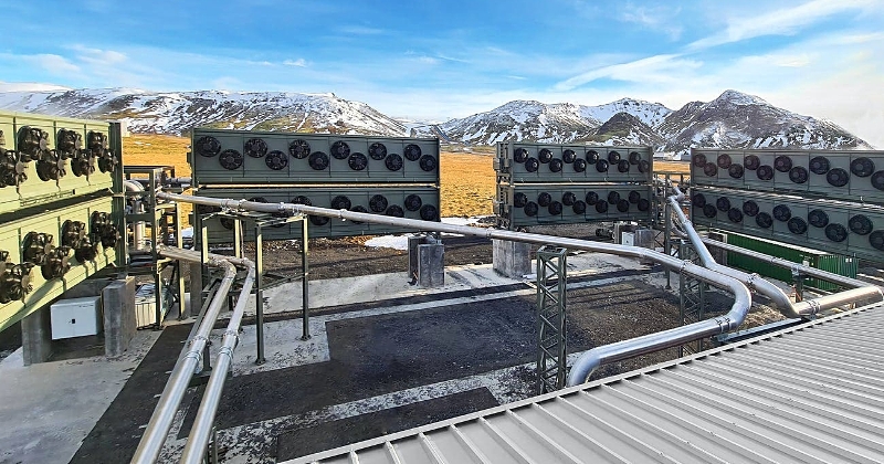 La plus grande installation de captage du carbone au monde vient d'être mise en service en Islande