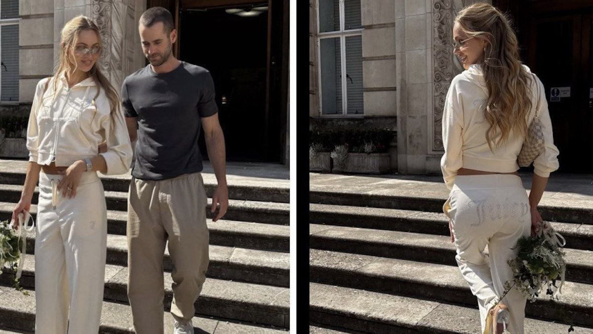 Cette influenceuse se marie en... jogging et affole la toile