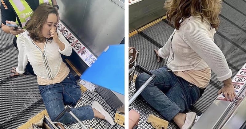 Une femme a dû être amputée d'une jambe après s'être retrouvée coincée sous un tapis roulant à l'aéroport
