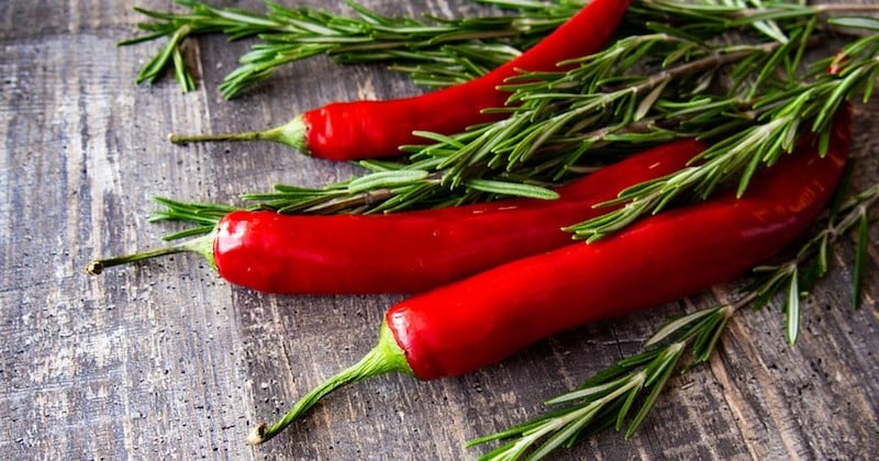 Manger du piment rouge quatre fois par semaine réduirait les risque de crises cardiaques et AVC de 40%