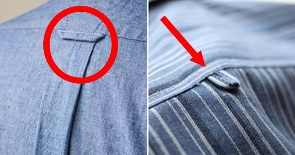  Mais à quoi sert cette petite boucle au dos de nos chemises ? On a ENFIN la réponse