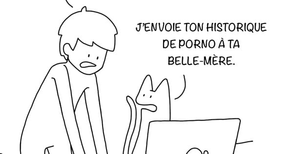 A quoi pensent réellement nos chats? Une illustratrice l'a imaginé pour nous et c'est juste hilarant !